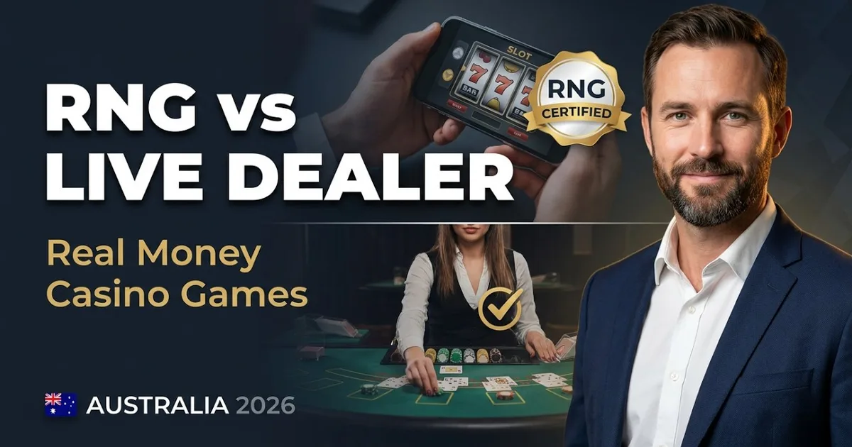 Live Dealer vs RNG Casino Games