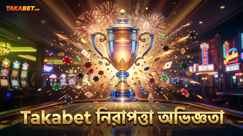 Takabet এর দীর্ঘ অভিজ্ঞতা প্লেয়ারদের জন্য নিরাপত্তা নিশ্চিত করে রাখে