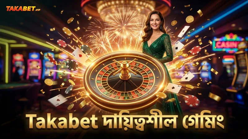 দায়িত্বশীল গেমিং নিয়মাবলী মেনে চলতে Takabet উৎসাহ দেয়