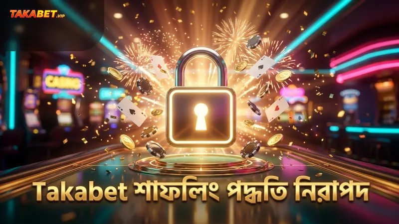 অন্দর বাহার খেলায় Takabet নিরাপদ শাফলিং পদ্ধতি ব্যবহার করে।