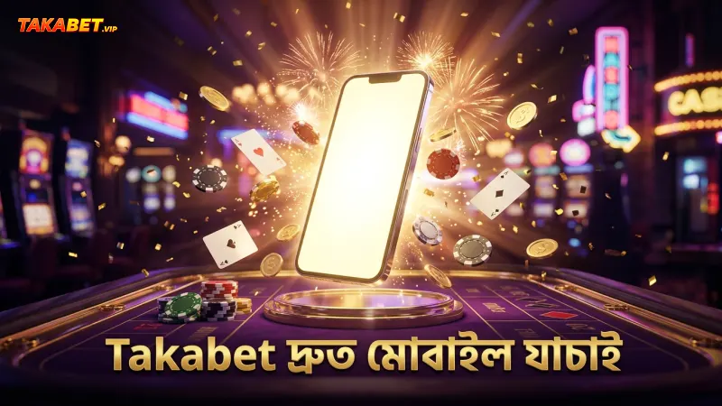 দ্রুত মোবাইল যাচাই Takabet-এ নিরাপদ লেনদেনের চাবিকাঠি