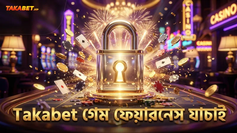 Takabet এর ব্লকচেইন হ্যাশ চেকার দ্বারা গেমের ফেয়ারনেস নিশ্চিত করুন