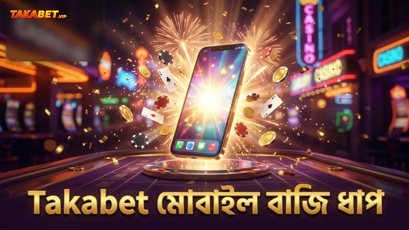 Takabet অ্যাপে মোবাইল থেকে বিপিএল বাজি ধাপে ধাপে সম্পন্ন করা যায়