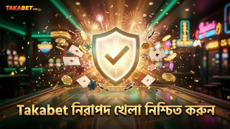 দায়িত্বশীল খেলা নিশ্চিত করতে Takabet-এর নিরাপত্তা নীতি মেনে চলুন