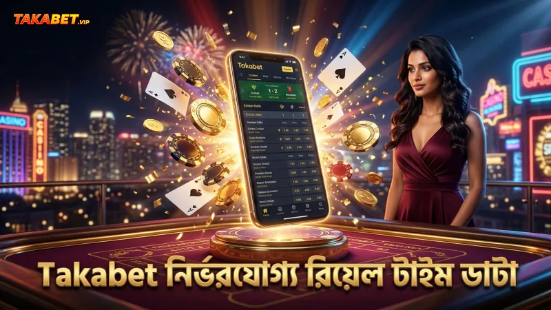 রিয়েল-টাইম ডাটা ট্র্যাকিংয়ে Takabet ক্রিকেট লাইভ বেটিংয়ের নির্ভরযোগ্যতা বৃদ্ধি করে