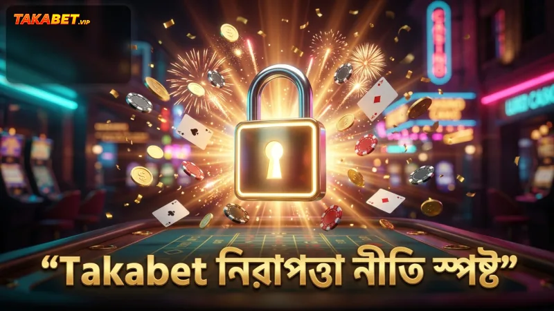 Takabet-এর স্বত্বত্যাগ ও ডিসক্লেইমারে নিরাপত্তা নীতিমালা বর্ণিত