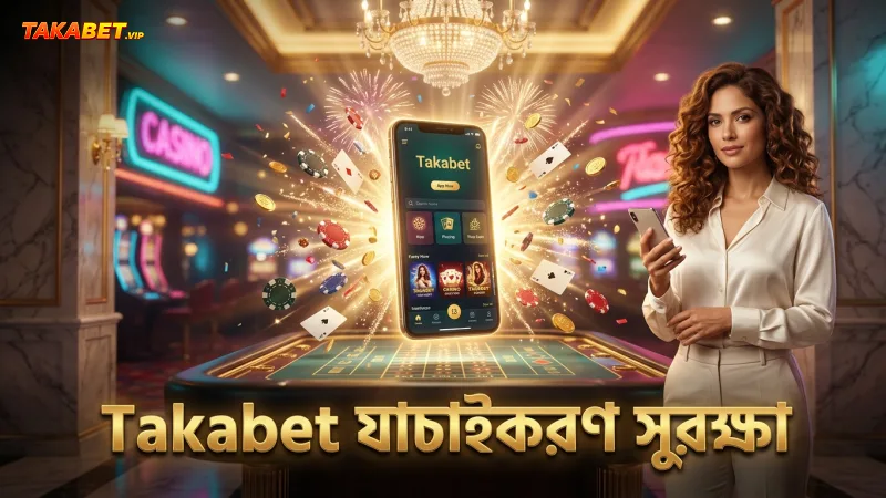 Takabet-এর যাচাইকরণ ও এনক্রিপশন পদ্ধতি ব্যবহারকারীর সুরক্ষা বাড়ায়