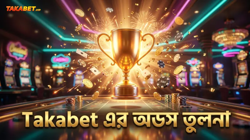 বুকমেকারদের অডস তুলনা করলে Takabet-এর নির্ভরযোগ্যতা স্পষ্ট হয়।