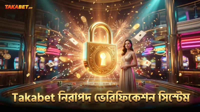 নিরাপত্তা ও ভেরিফিকেশন Takabet এর বিশ্বাসযোগ্যতার মূল স্তম্ভ।