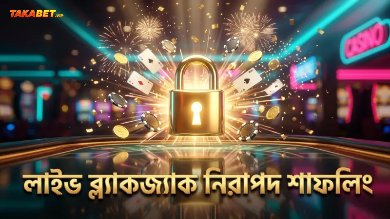 লাইভ ব্ল্যাকজ্যাক টেবিল নিরাপত্তার জন্য স্বচ্ছ শাফলিং প্রক্রিয়া