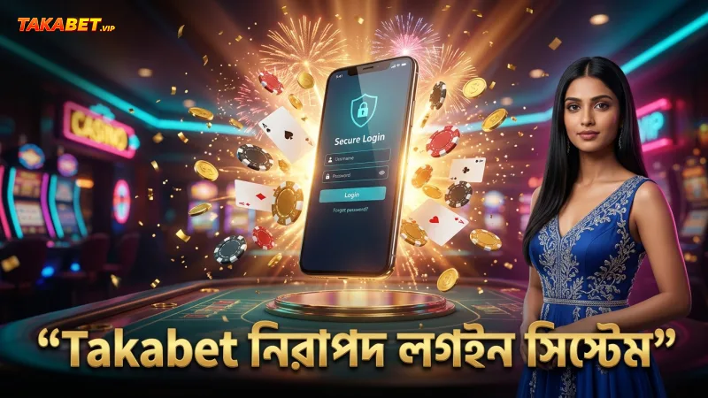Takabet-এর নিরাপদ লগইন এবং এনক্রিপশন ব্যবস্থা প্লেয়ার সুরক্ষা নিশ্চিত করে