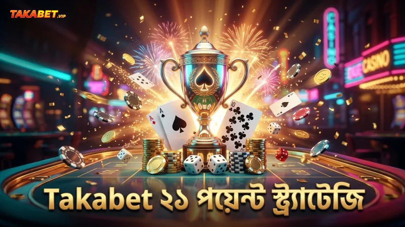 ২১ পয়েন্ট অর্জনে Takabet-এর বেসিক স্ট্র্যাটেজি ও কার্ড কাউন্টিং ধারণা গুরুত্বপূর্ণ