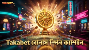 Takabet-এর লাকি হুইল বোনাস স্পিন থেকে সরাসরি ক্যাশইন