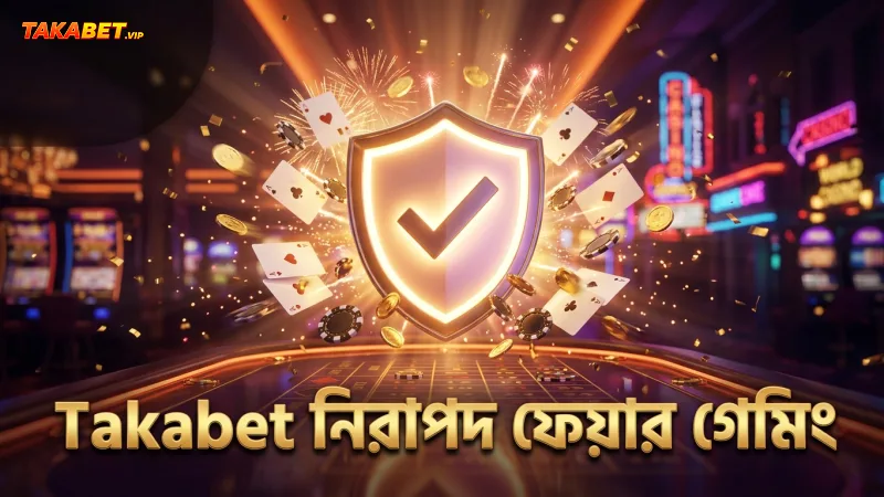 Takabet প্ল্যাটফর্মে নিরাপদ ও ফেয়ার গেমিং নিশ্চিত করুন