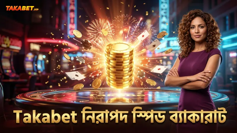 Takabet প্ল্যাটফর্মে নিরাপদ ও দায়িত্বশীল স্পিড ব্যাকারাট খেলা সম্ভব