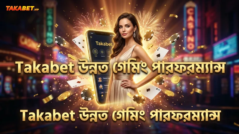 Takabet অ্যাপের উন্নত পারফরম্যান্স ও নিরাপদ গেমিং সুবিধা