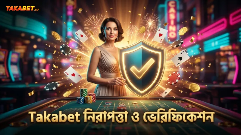 Takabet প্ল্যাটফর্মে ভেরিফিকেশন ও এনক্রিপশন নিরাপত্তা